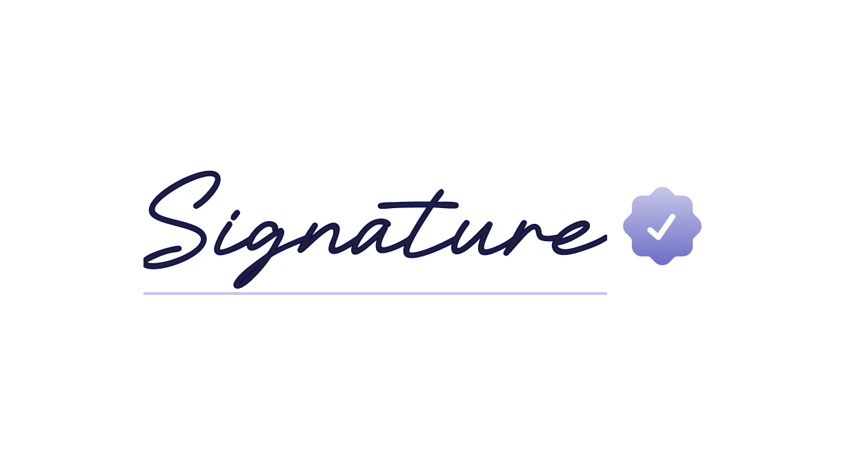 Feature Certified Signature