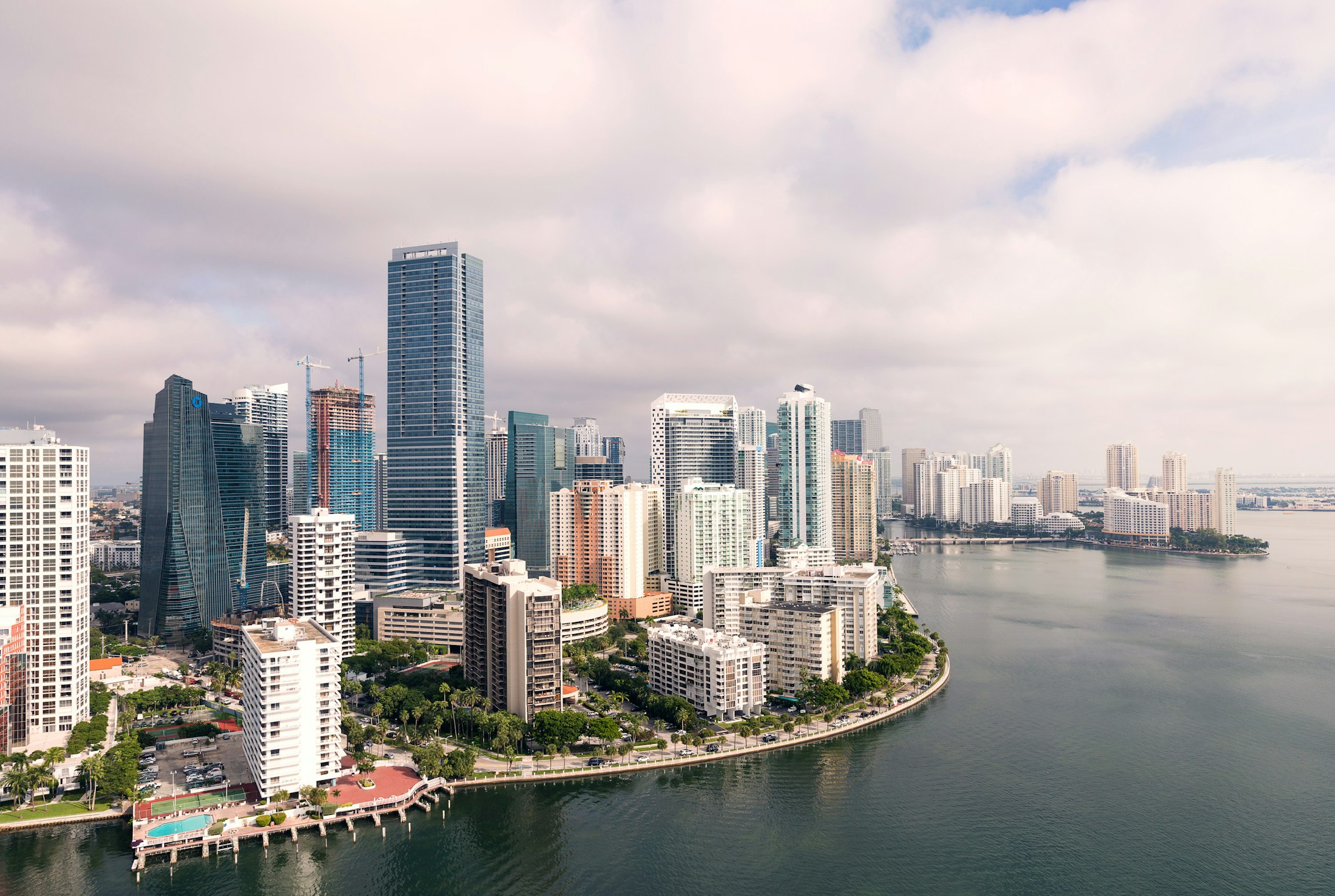 Vista aérea del sur de Florida — imagen de muestra